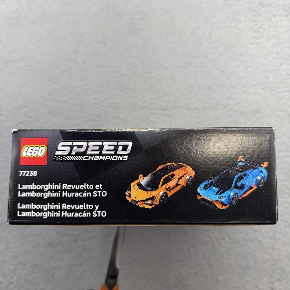 NIOB LEGO 77238 Speed Champions Lamborghini Revuelto & Huracan STO Sealed Bags